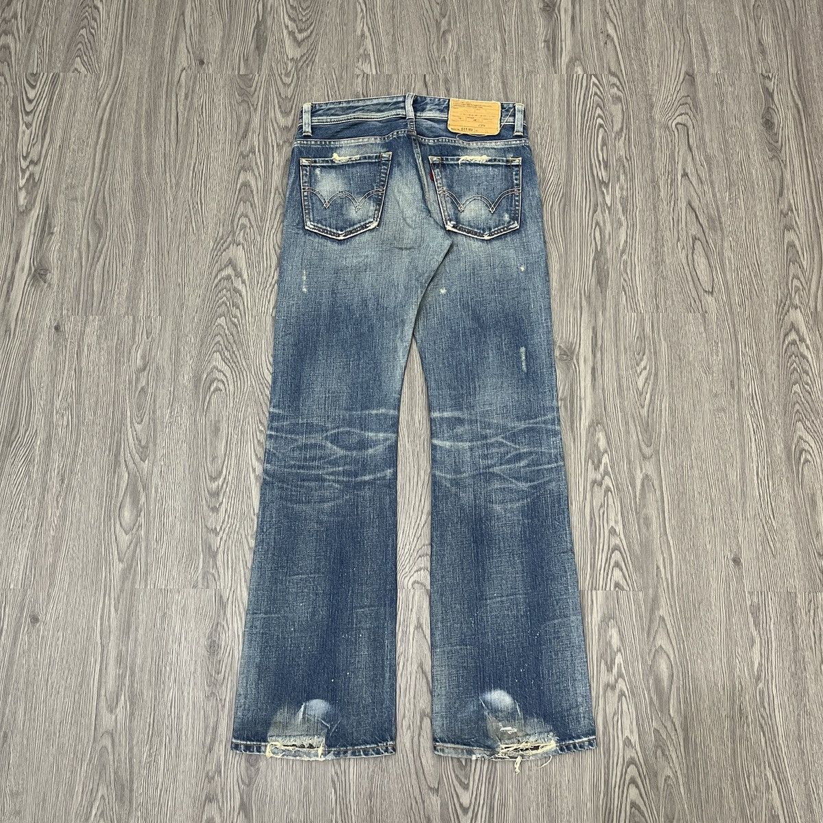 Seditionaries Edwin 511 - Skull Divino Distressed Denim 30x32 Ifsix Lgb Size US 29 - 10 Thumbnail