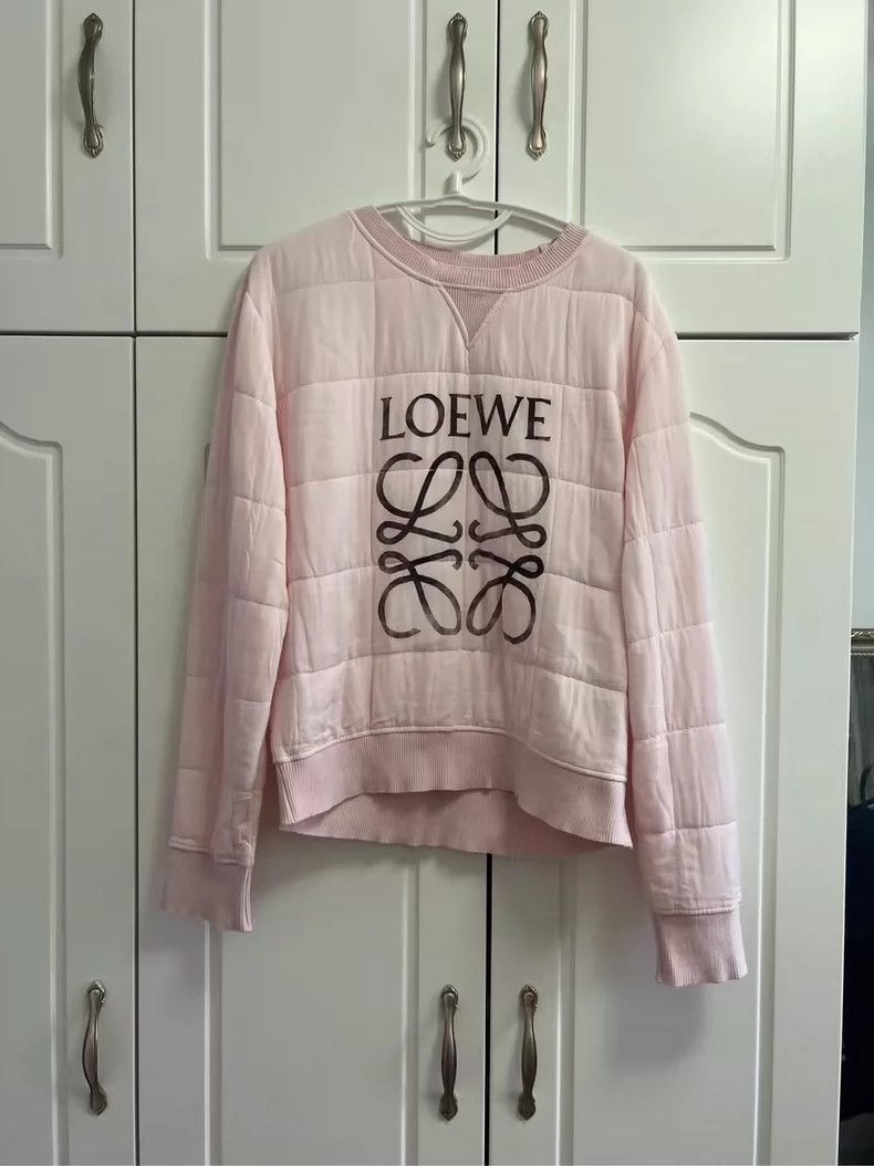 Loewe LOEWE Big logo padded hoodie Size M / US 6-8 / IT 42-44 - 1 Thumbnail