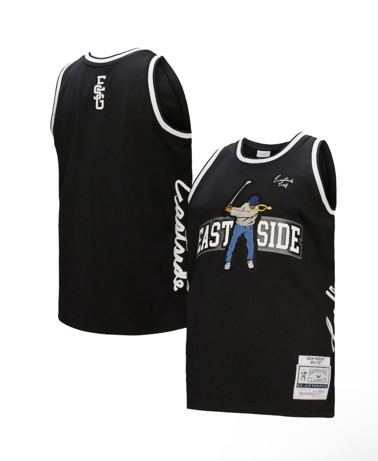 Mitchell & Ness East Side Golf x Mitchell & Ness Mesh Jersey - Size 2XL Size US XXL / EU 58 / 5 - 1 Thumbnail