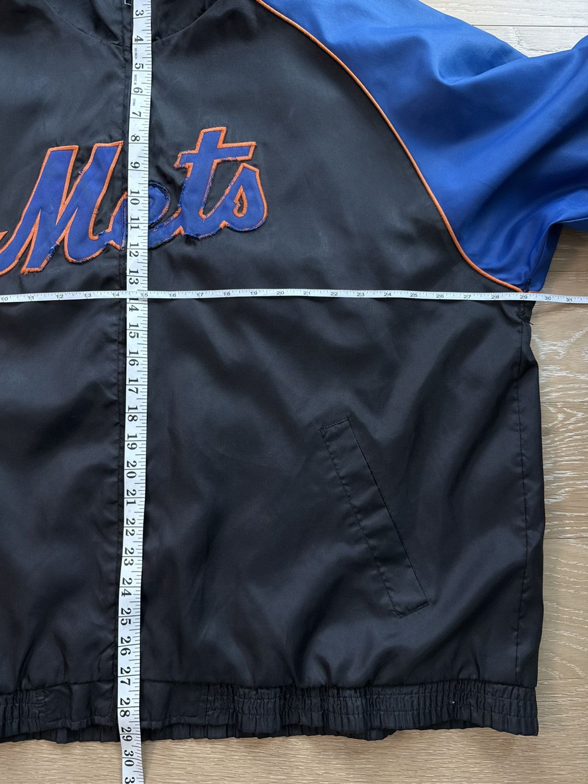 Majestic Vintage New York Mets Nylon Baseball Jacket Size US L / EU 52-54 / 3 - 8 Thumbnail