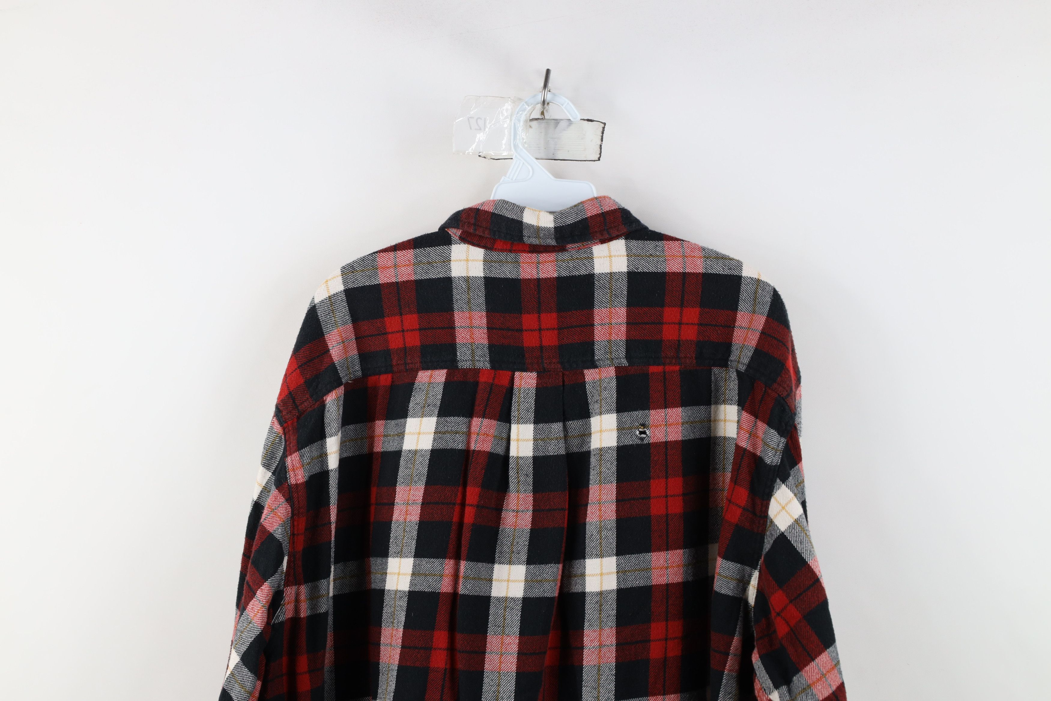 J.Crew Vintage 90s J Crew Flannel Collared Button Down Shirt Plaid Size US L / EU 52-54 / 3 - 14 Thumbnail