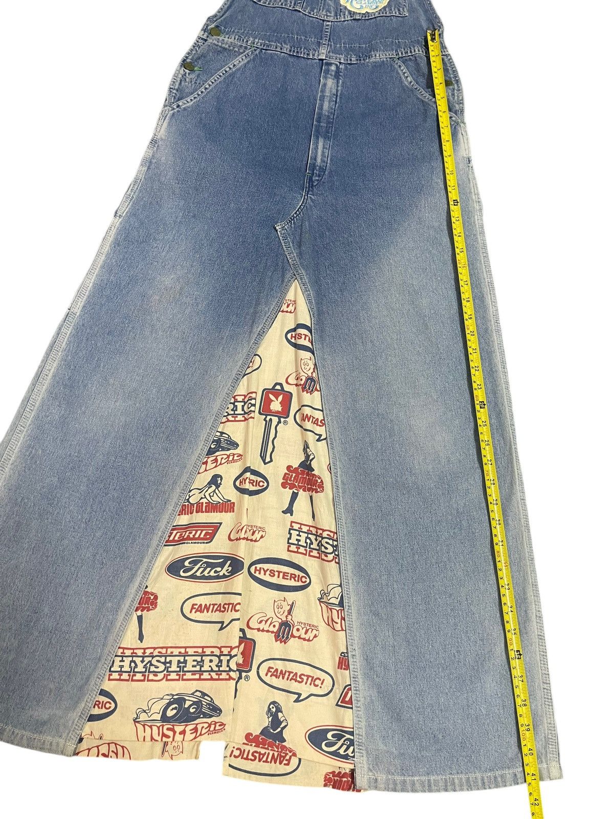 Hysteric Glamour Vintage Japan Hysteric Glamour Fuck Women Denim Overall Size 30" / US 8 / IT 44 - 9 Thumbnail