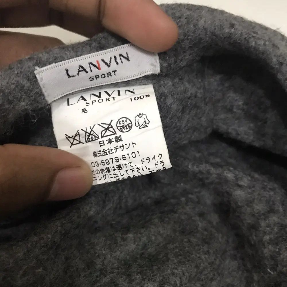 Lanvin × Vintage Lanvin Beanie Hat Size ONE SIZE - 4 Thumbnail