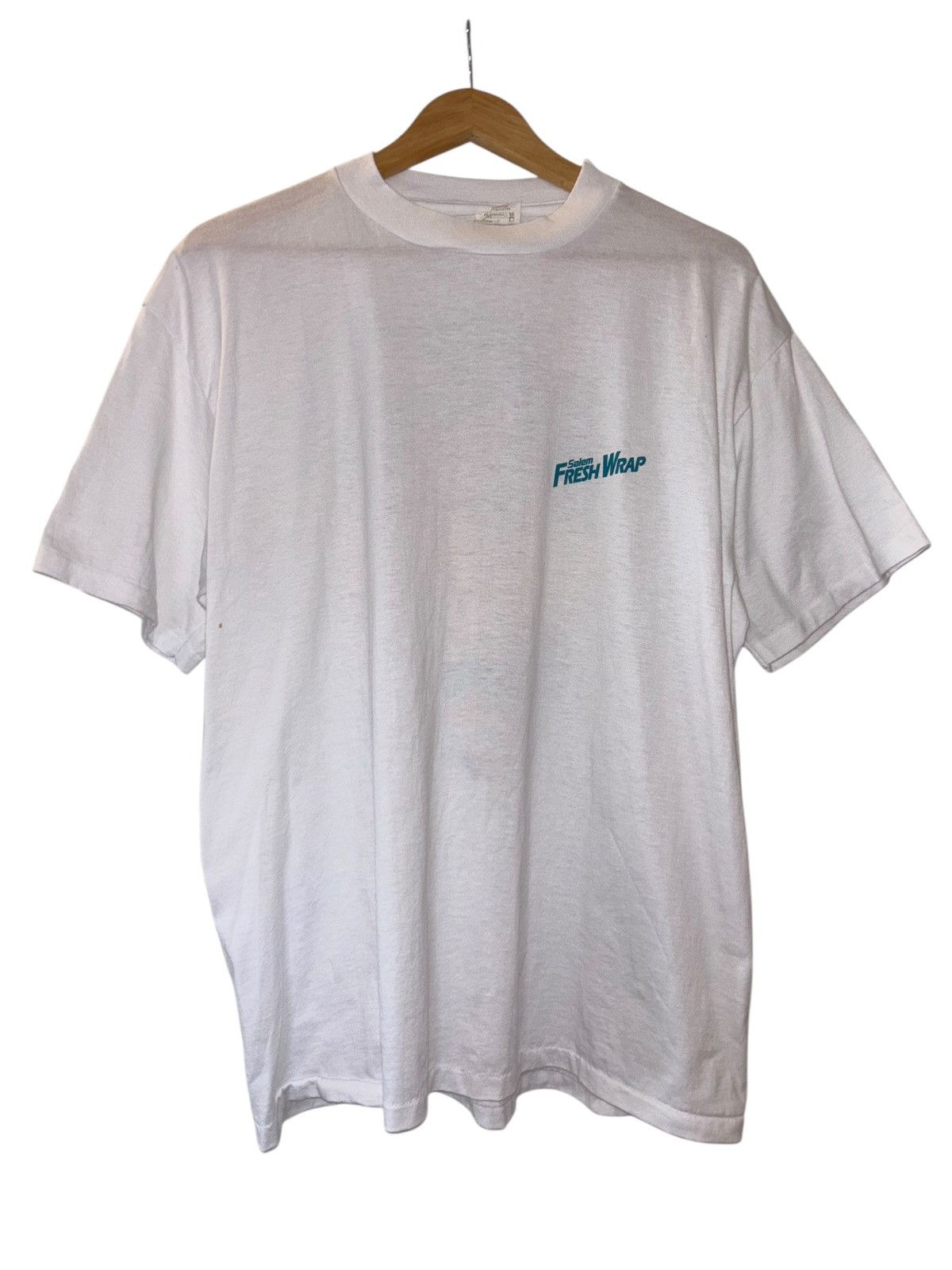 Salem Sportswear × Vintage Vintage 1992 Salem “Escape to the Fresh Side” Promo T-shirt Size US XL / EU 56 / 4 - 2 Thumbnail