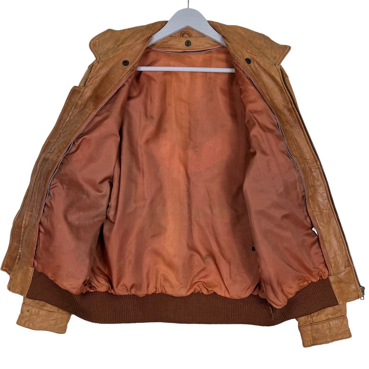 Japanese Brand 🔥 70s VINTAGE LEATHER JACKET Size US M / EU 48-50 / 2 - 11 Thumbnail