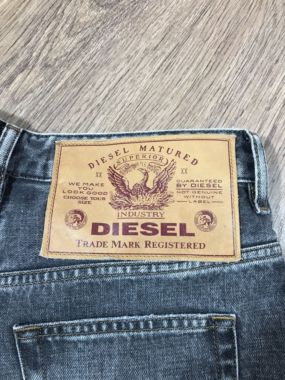 Diesel × Vintage Diesel D Reggy Denim Pants Jeans Rare Size 27" / US 4 / IT 40 - 20 Thumbnail
