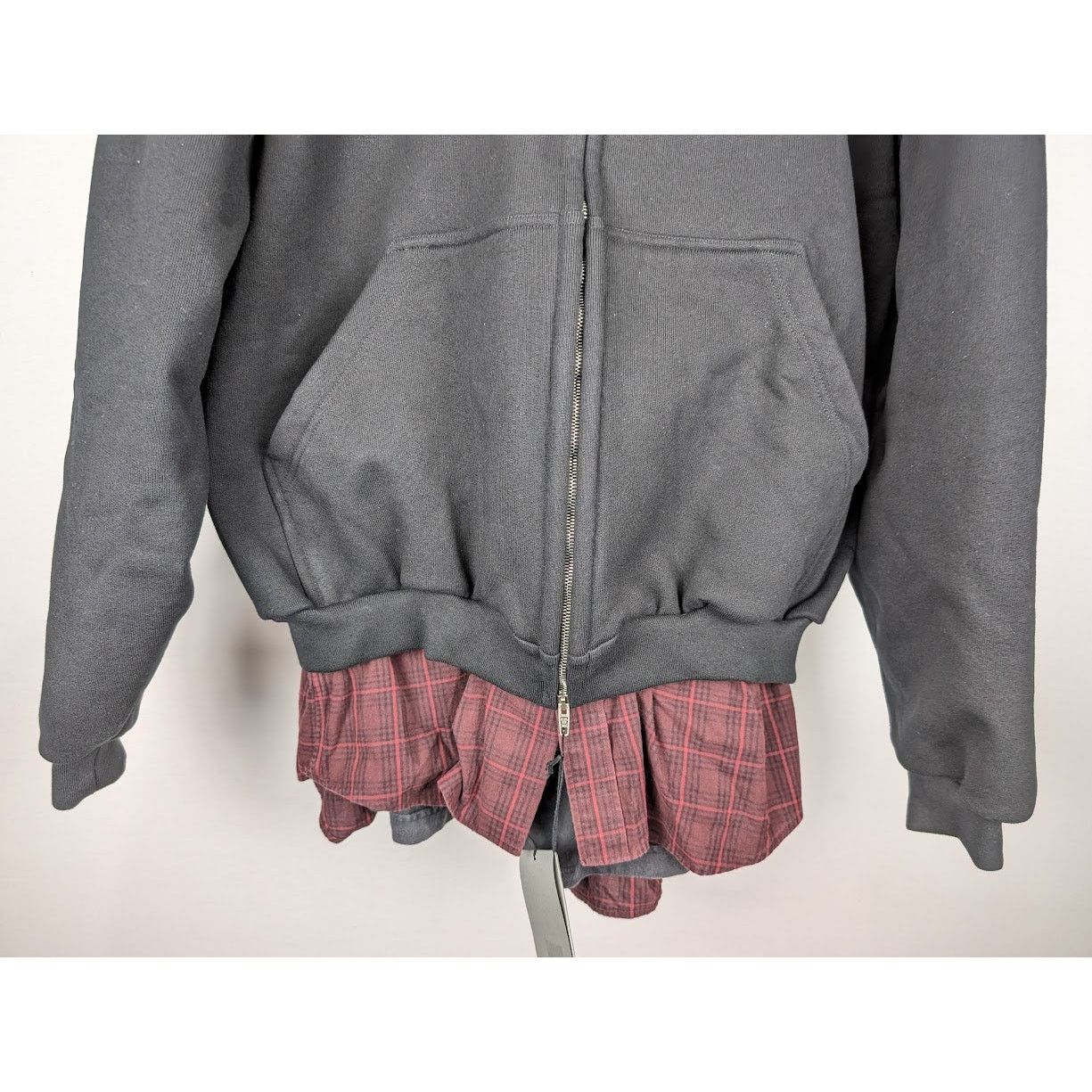 Balenciaga o1rshd1 Unity Sports Icon Layered Hoodie in Black Size US XL / EU 56 / 4 - 5 Thumbnail