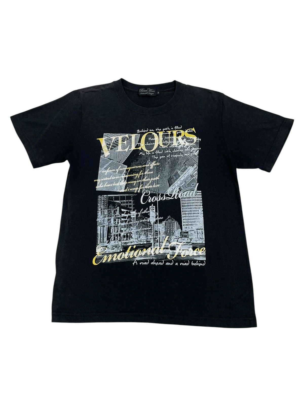 Japanese Brand Beaumere Immortal Design Y2K Photo Life Poems Size US M / EU 48-50 / 2 - 1 Thumbnail