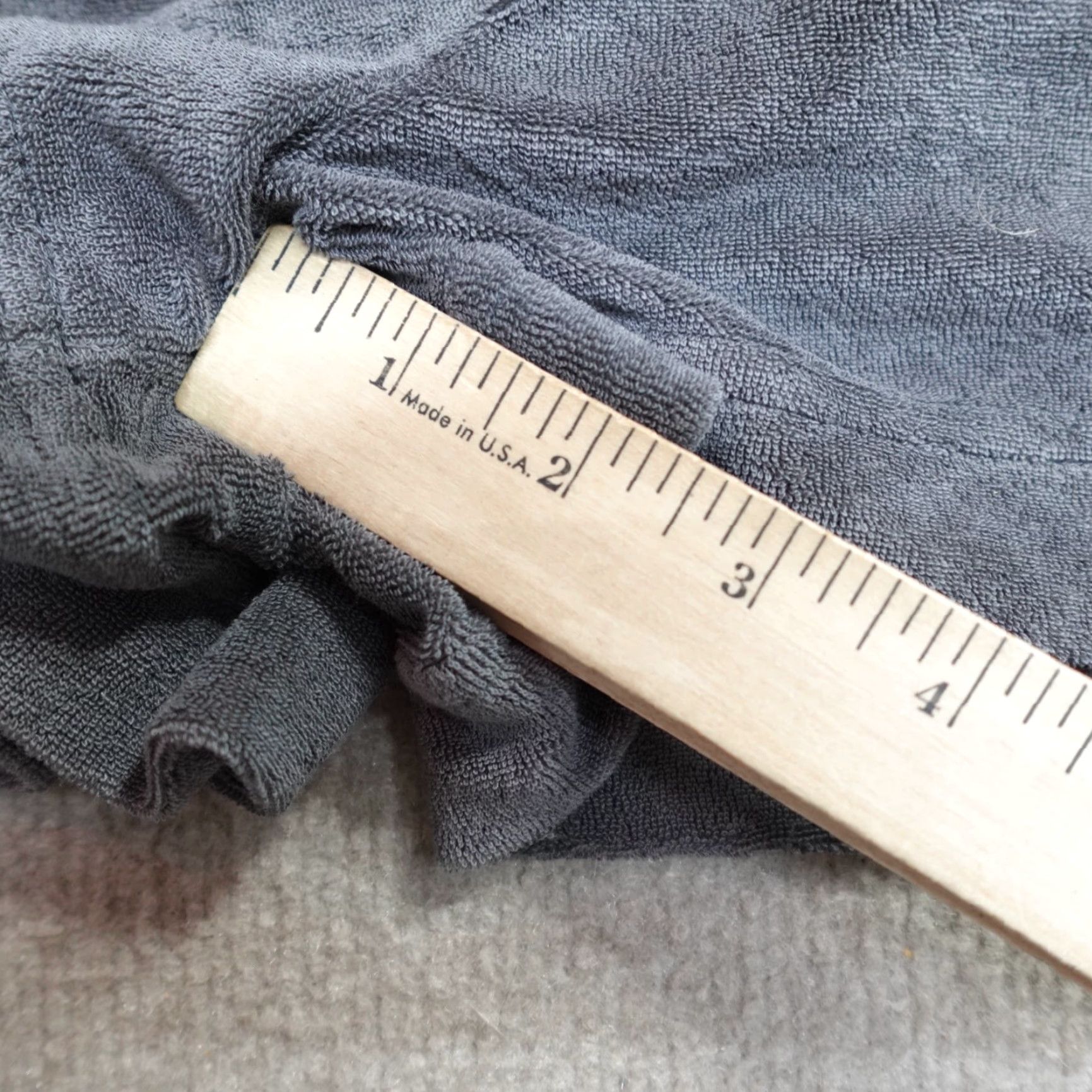 Nike Nike Women's Shorts L Gray Terry Mid Rise Athletic Activewear; 3 in inseam, New, Flaw Free, Navy? Size 36" / US 14 / IT 50 - 5 Thumbnail
