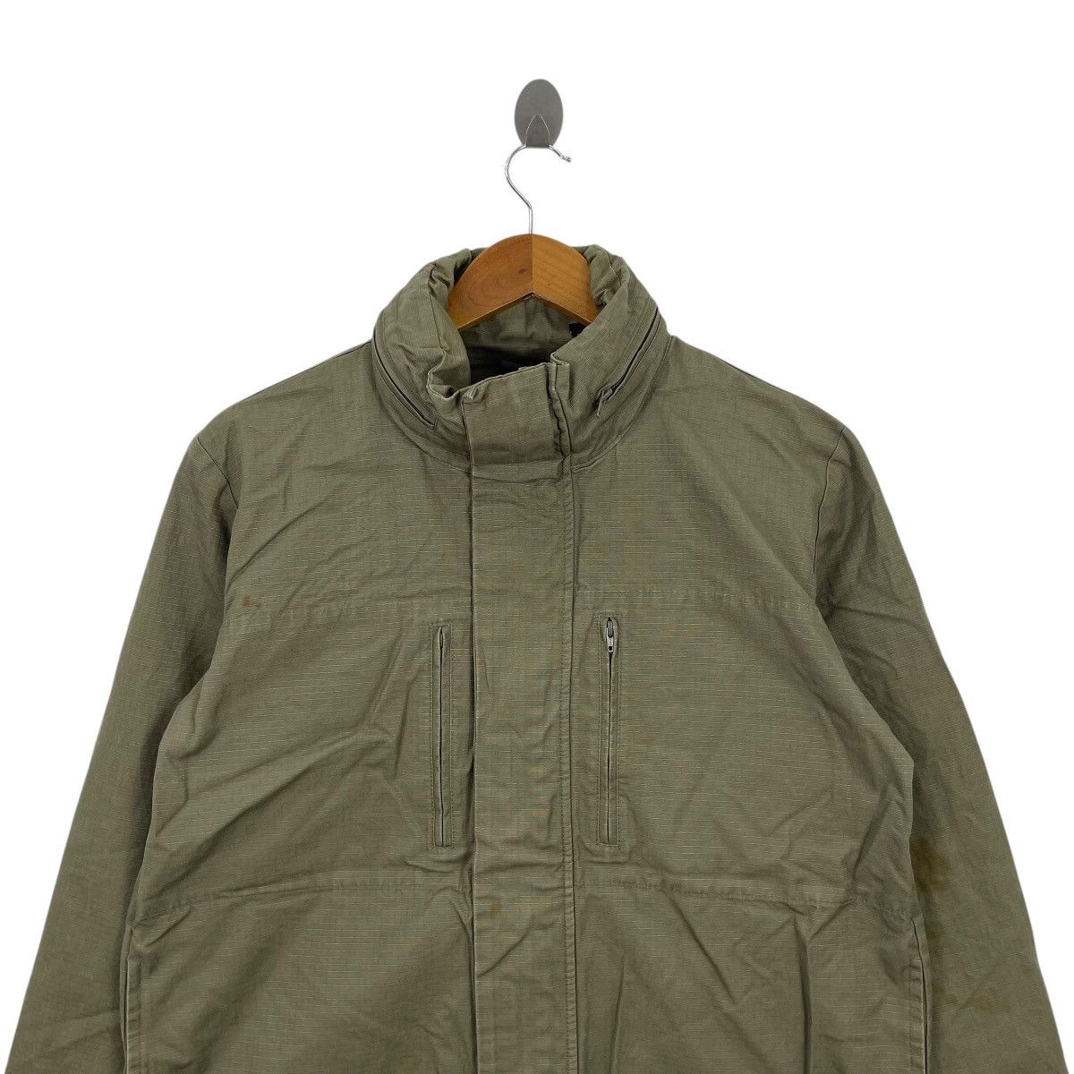 Japanese Brand × Mossimo Mossimo Military Fields Style Cotton Hoodie Jacket Size US L / EU 52-54 / 3 - 2 Thumbnail