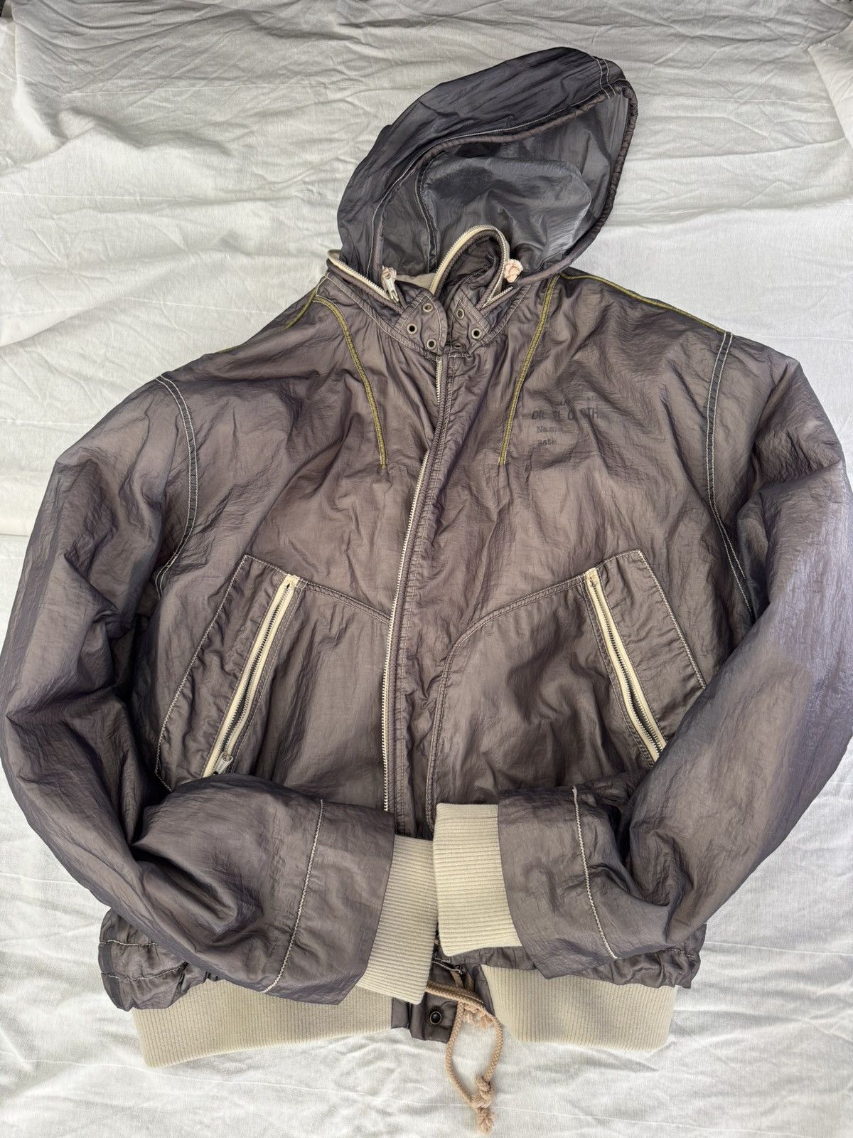 Diesel Diesel transparent U-J23 jaket Size US XL / EU 56 / 4 - 1 Thumbnail