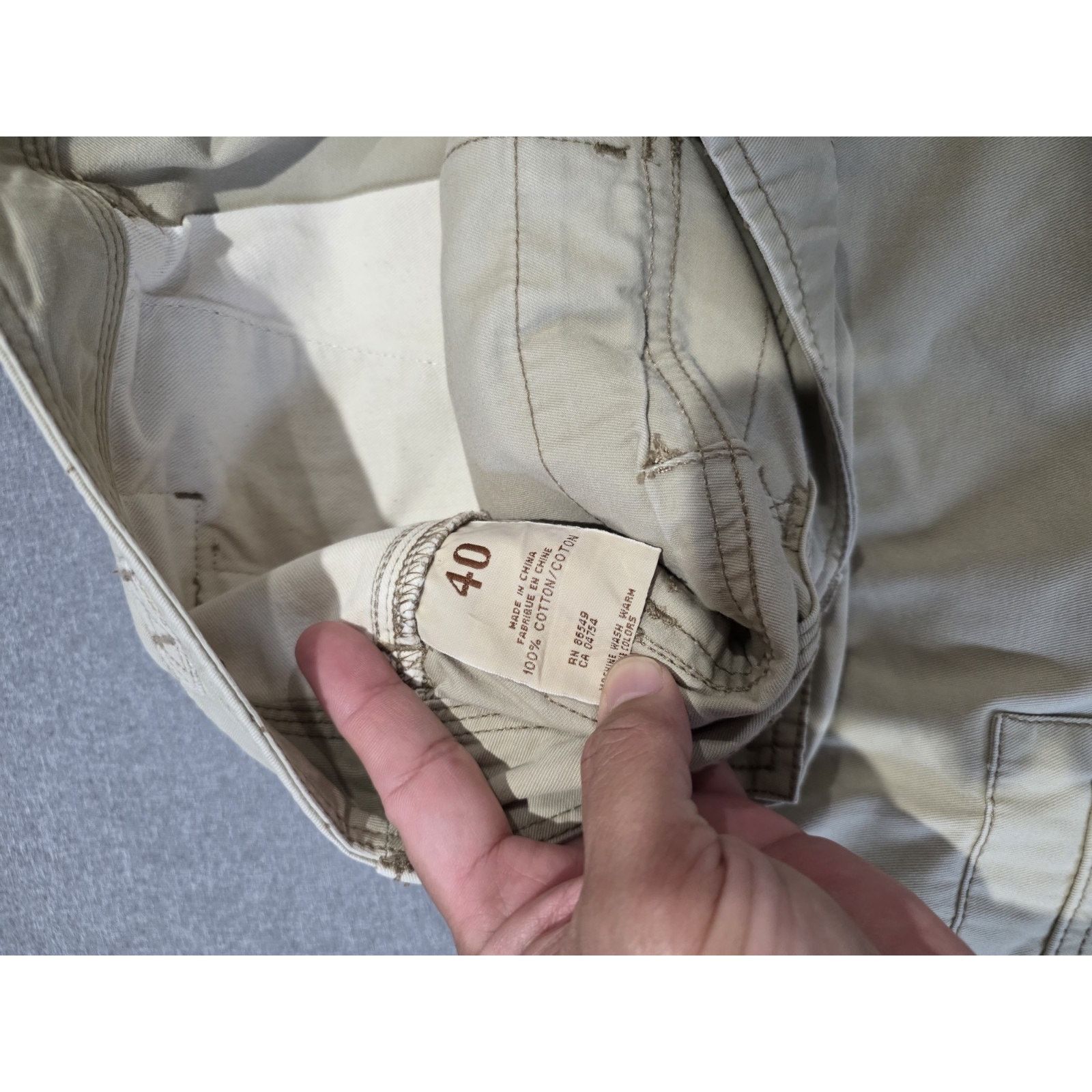 Tommy Bahama Tommy Bahama Jeans Men's Size 40 Khaki Cargo Shorts Multi Size US 40 / EU 56 - 6 Thumbnail