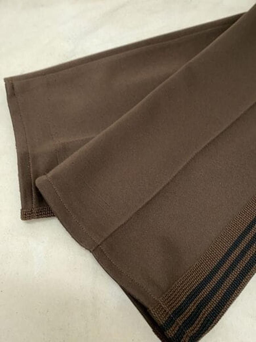 Needles Needles Polyester Pants Brown Size US 30 / EU 46 - 4 Thumbnail