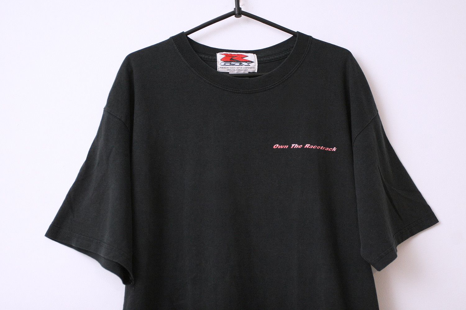 Vintage Vintage Suzuki Motor GSX R Own the Racetrack Racing T Shirt Size US L / EU 52-54 / 3 - 3 Thumbnail