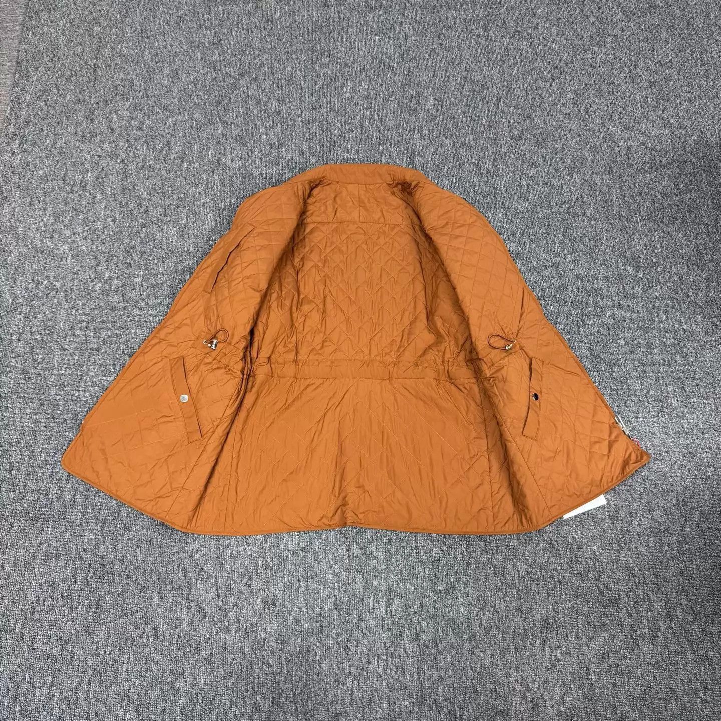Hermes Women's Hermes Reversible Pig Nose & Orange Quilted Jacket Size S / US 4 / IT 40 - 4 Thumbnail