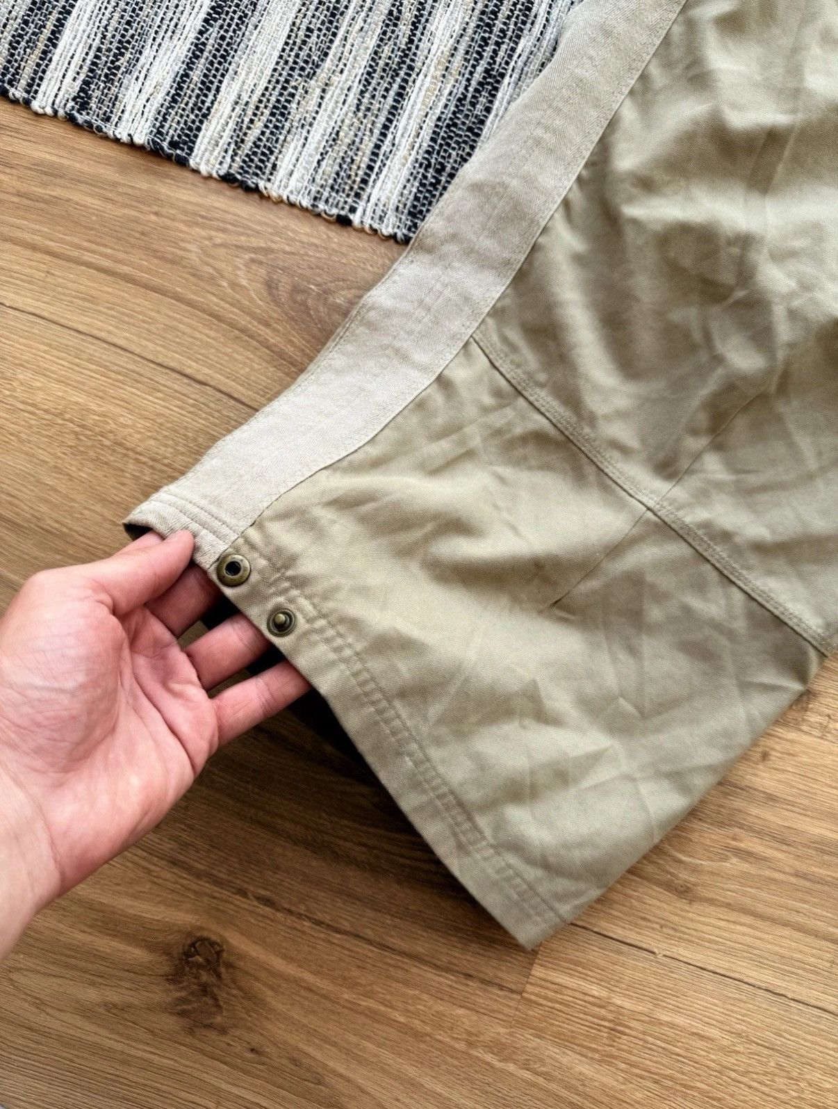 Nike VINTAGE NIKE SHORTS DOWNING STADIUM KHAKI BRIDGES Size L Size US 35 - 9 Thumbnail