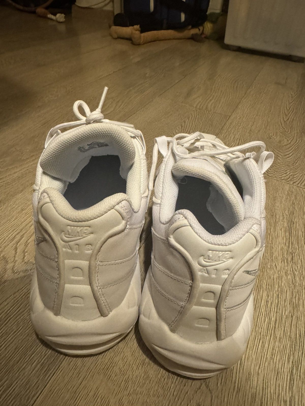 Nike Pure white air max 95 Size US 15 / EU 48 - 4 Thumbnail
