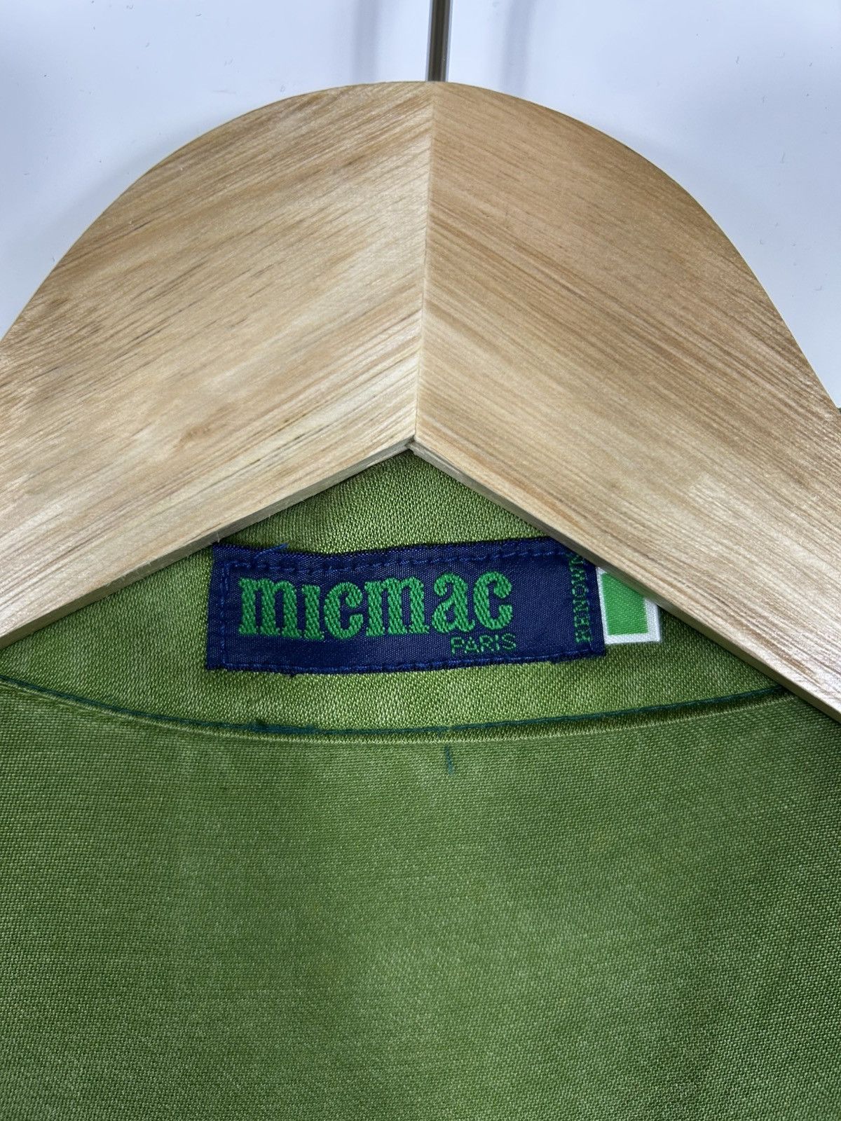 RENOWN ⚡️Vintage Designer MicMac Paris Button Shirt Jacket Size S / US 4 / IT 40 - 11 Thumbnail