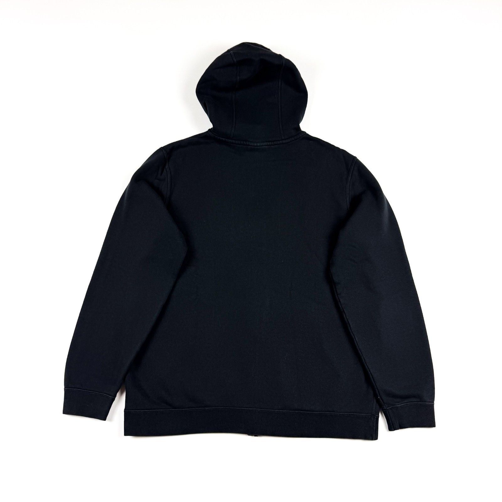 Nike Nike Full Zip Hoodie L Black Embroidered Swoosh Logo Size US L / EU 52-54 / 3 - 6 Thumbnail