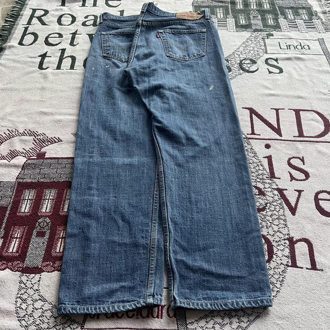 Vintage Vintage Y2K/2000s Baggy Medium wash Levi’s Workwear Denim Jeans! Size US 38 / EU 54 - 4 Thumbnail