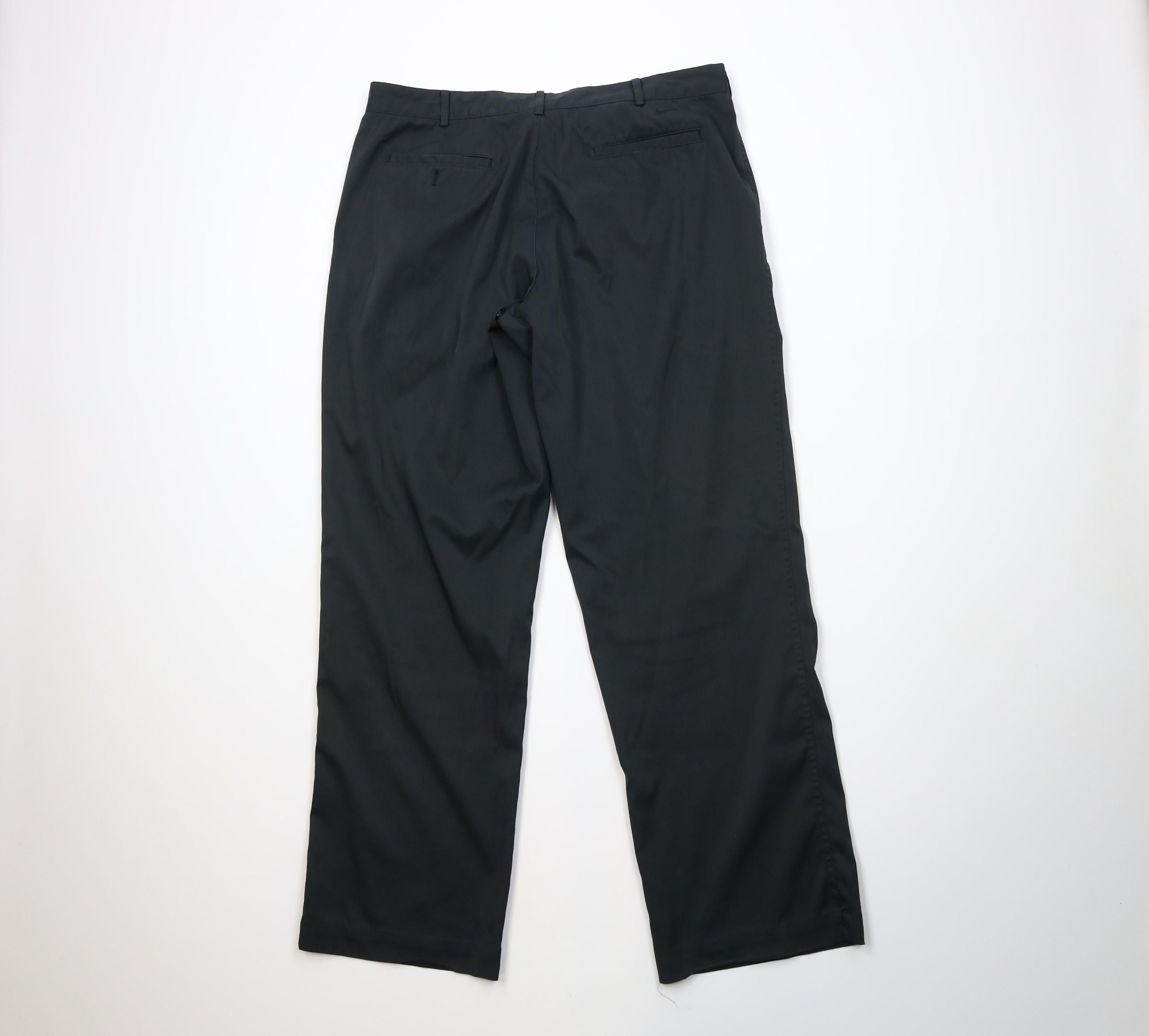 Nike Vintage Y2K Nike Golf Performance Wide Leg Chino Pants Black Size US 36 / EU 52 - 10 Thumbnail