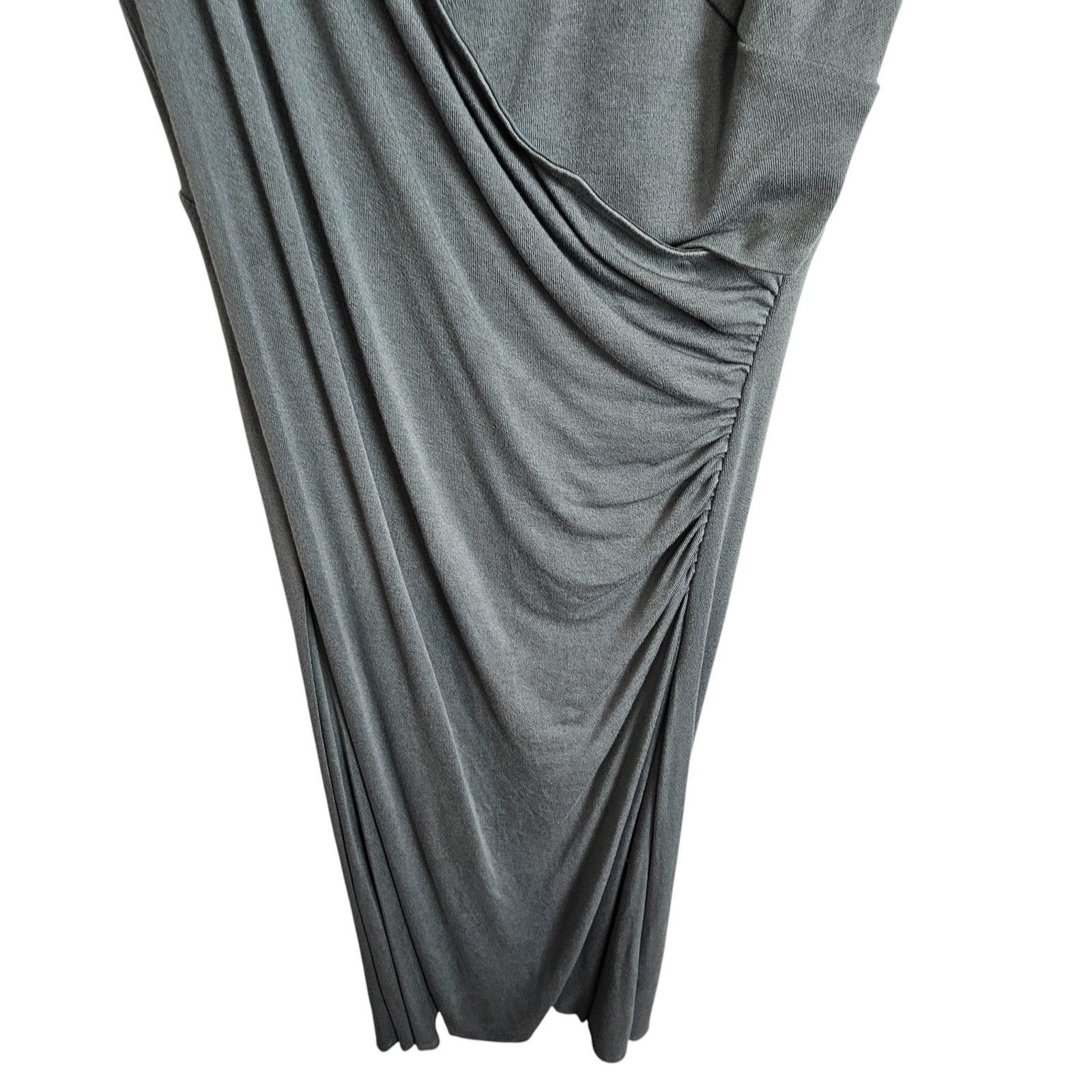 Vince Vince Womens Faux Wrap Surplice Midi Dress M Designer Size M / US 6-8 / IT 42-44 - 4 Thumbnail