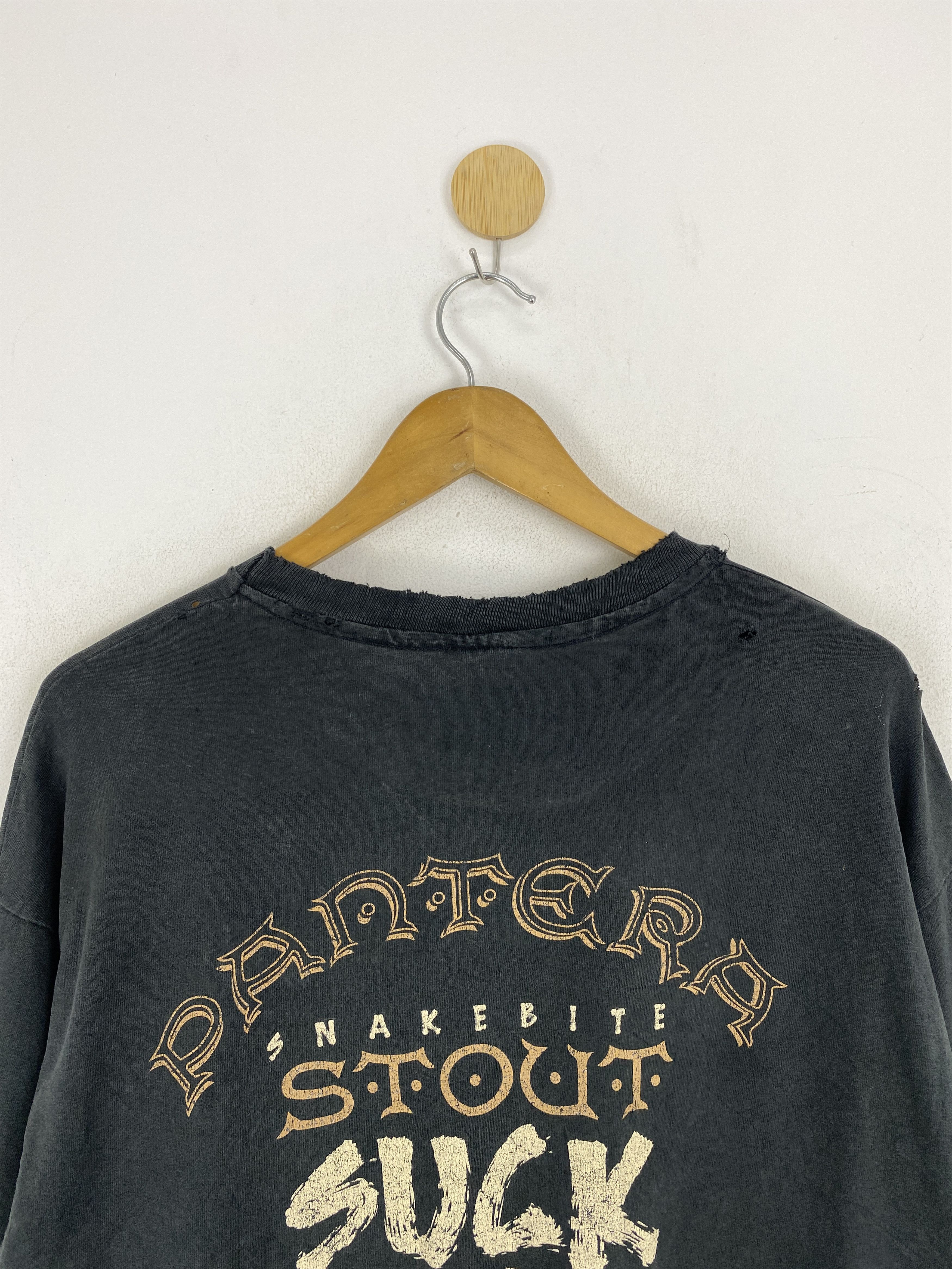 Band Tees × Vintage Vintage 90s Pantera Suck Out the Venom Tee TA0670 Size US XL / EU 56 / 4 - 2 Thumbnail