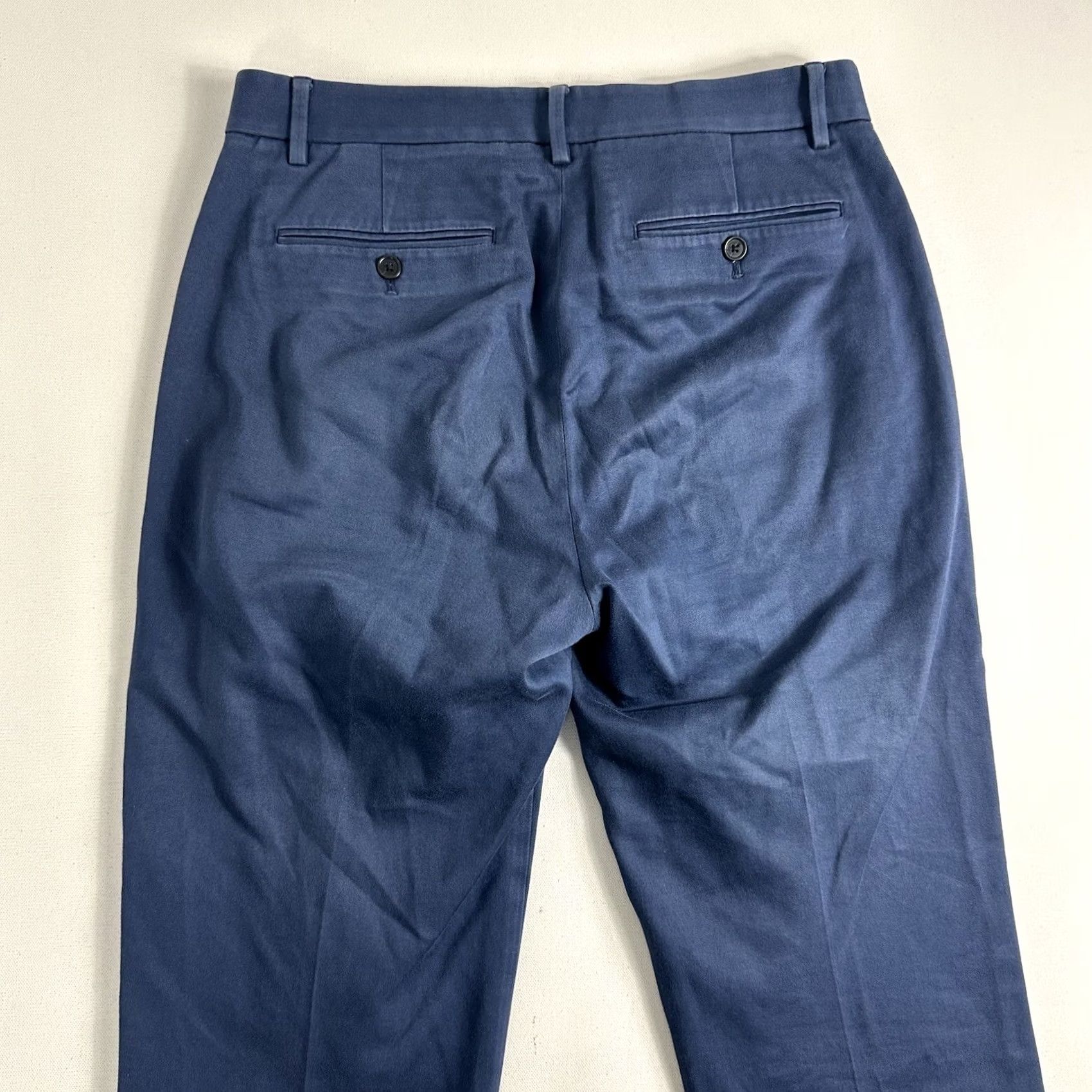 Banana Republic Banana Republic Traveler Pants Mens 32x30 Blue Stretch Slim Fit Preppy Size US 32 / EU 48 - 4 Thumbnail