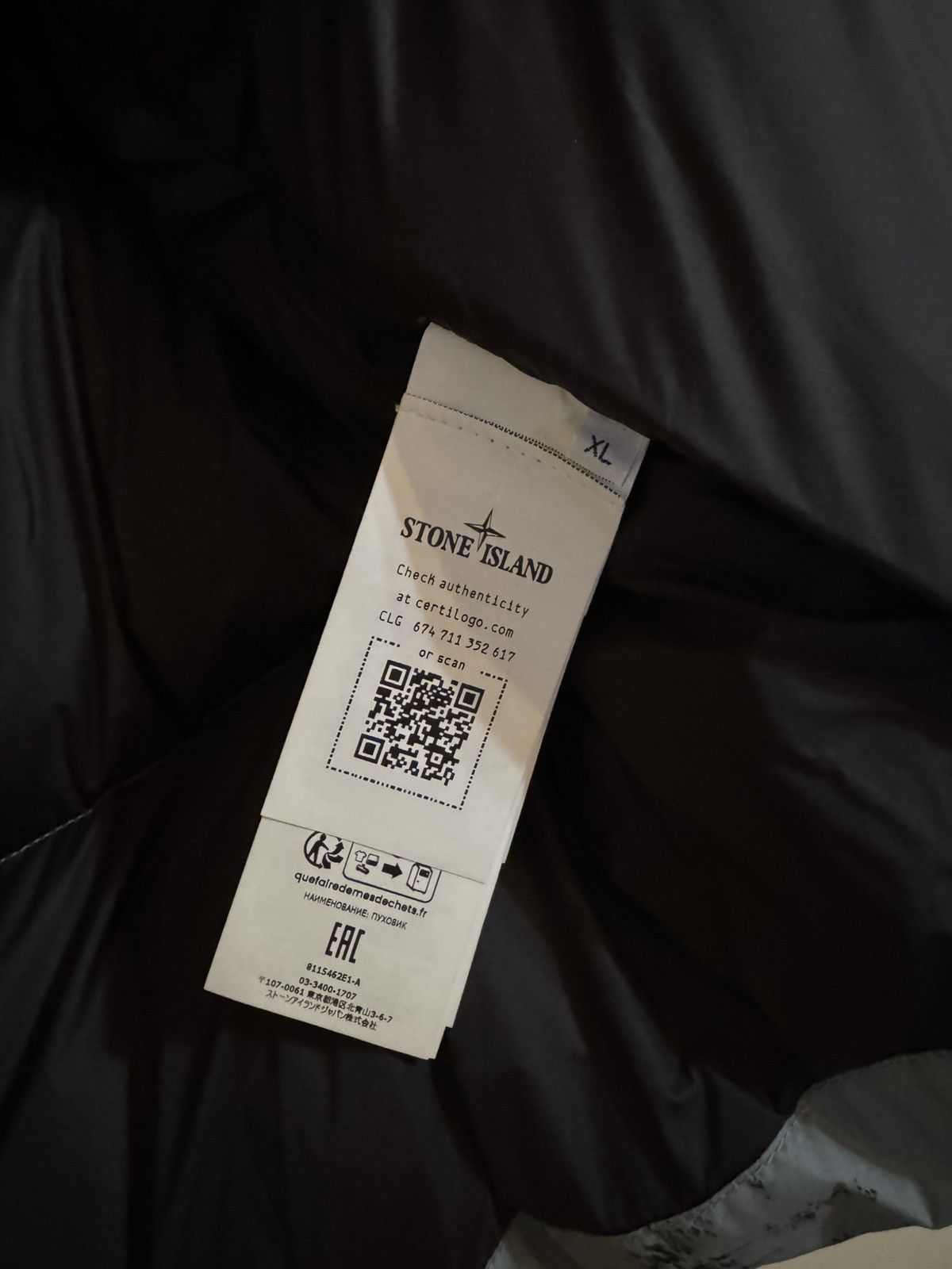 Stone Island Stone Island New Ice Jacket Earth Mapping Camouflage Down XL Size US XL / EU 56 / 4 - 7 Thumbnail