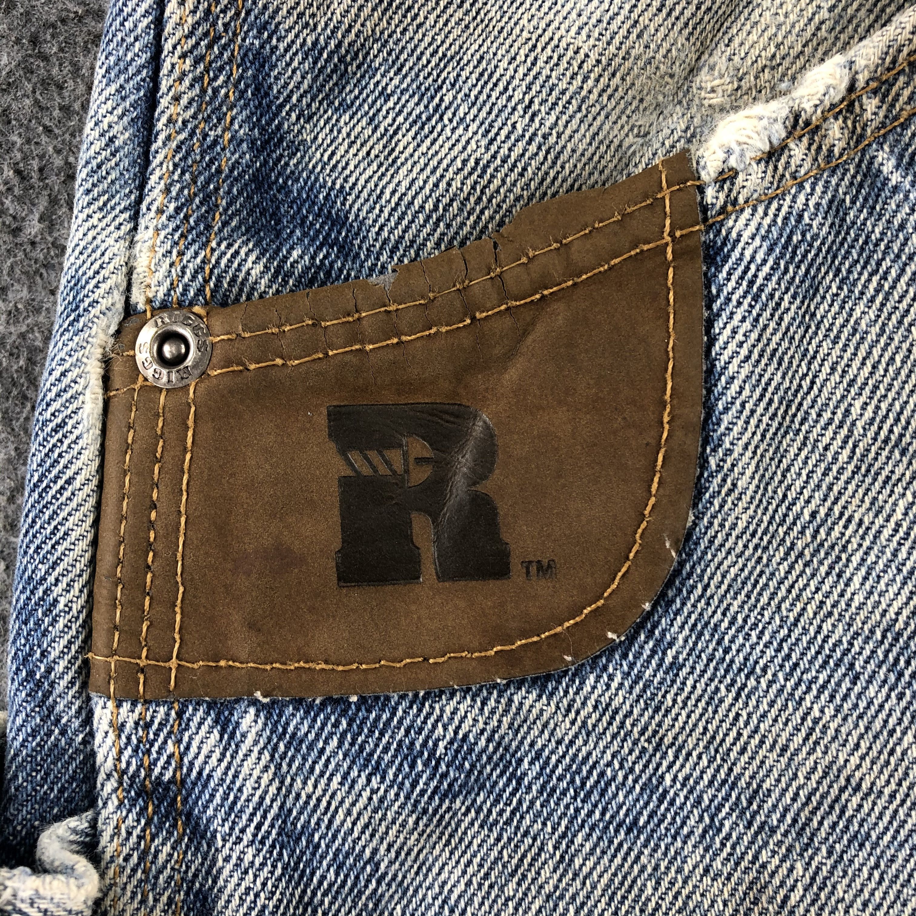 Vintage Vintage Blue Wash Wrangler Jeans-J2314 Size US 30 / EU 46 - 11 Thumbnail