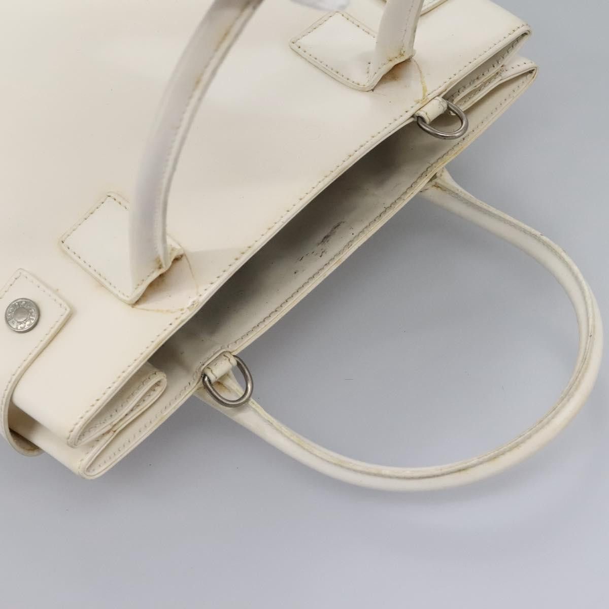 Gucci GUCCI Hand Bag Enamel White Size ONE SIZE - 6 Thumbnail