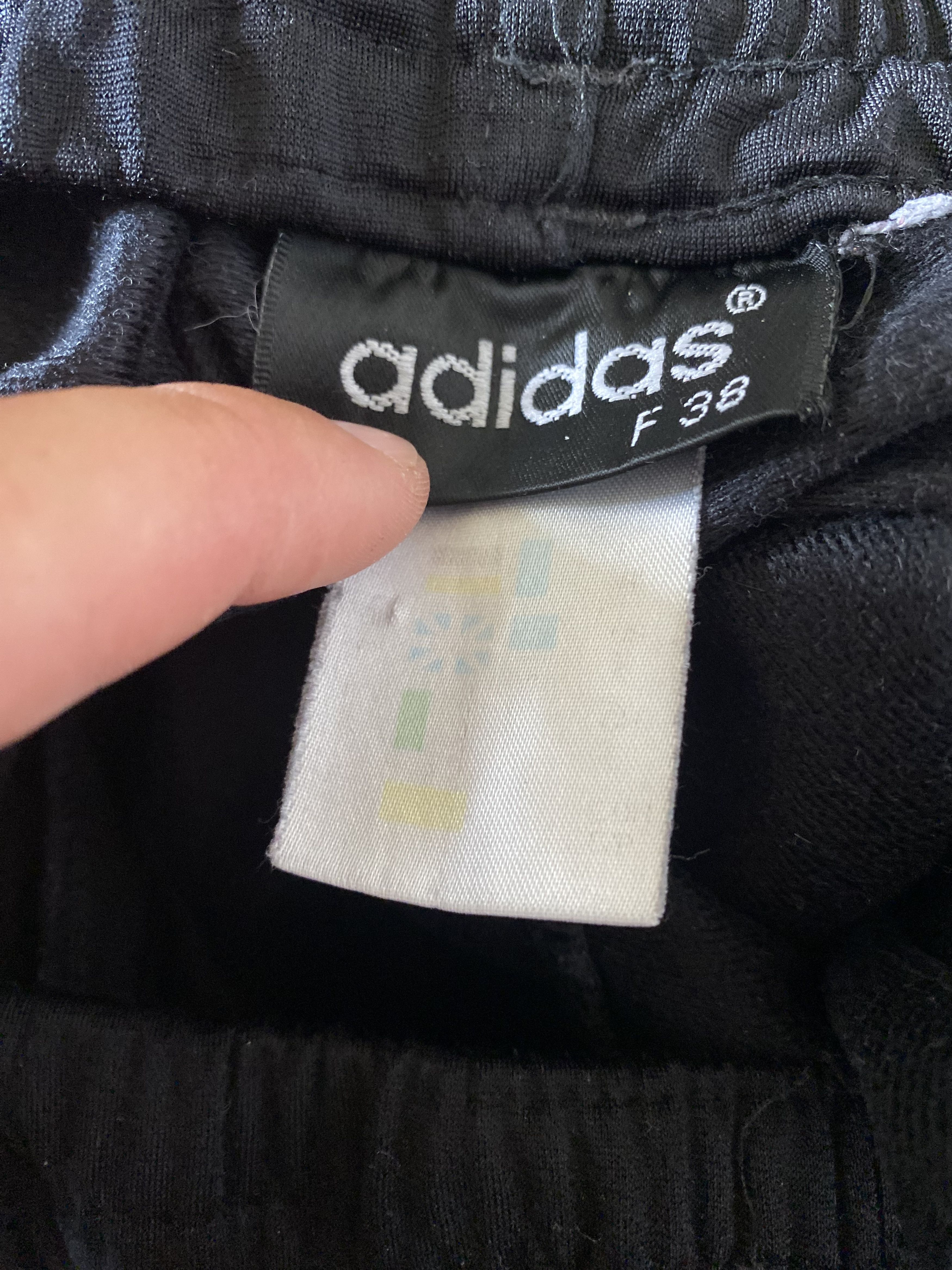 Adidas Vintage retro men's Adidas shorts - green - M - UNIQUE Size US 38 / EU 54 - 6 Thumbnail