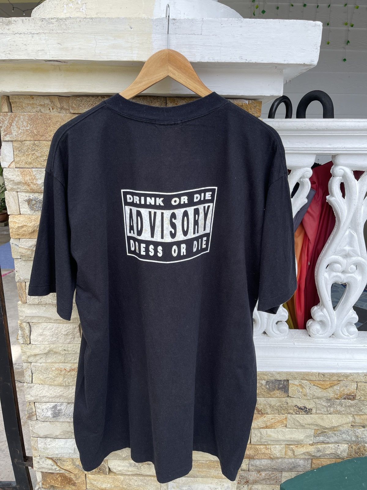 Band Tees Rare🔥Vtg 90s DOD Drink Or Die Japan Band T Shirt Size US XL / EU 56 / 4 - 2 Thumbnail