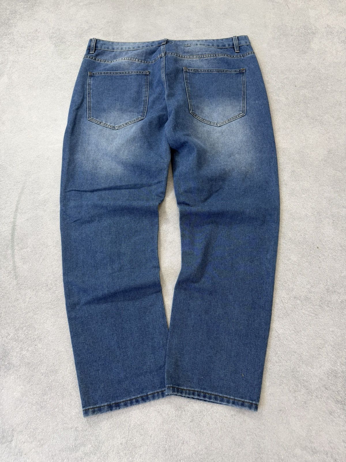 Hedi Slimane Vintage Diesel Dior Hedi Slimane Style Washed Denim Jeans Size US 36 / EU 52 - 7 Thumbnail