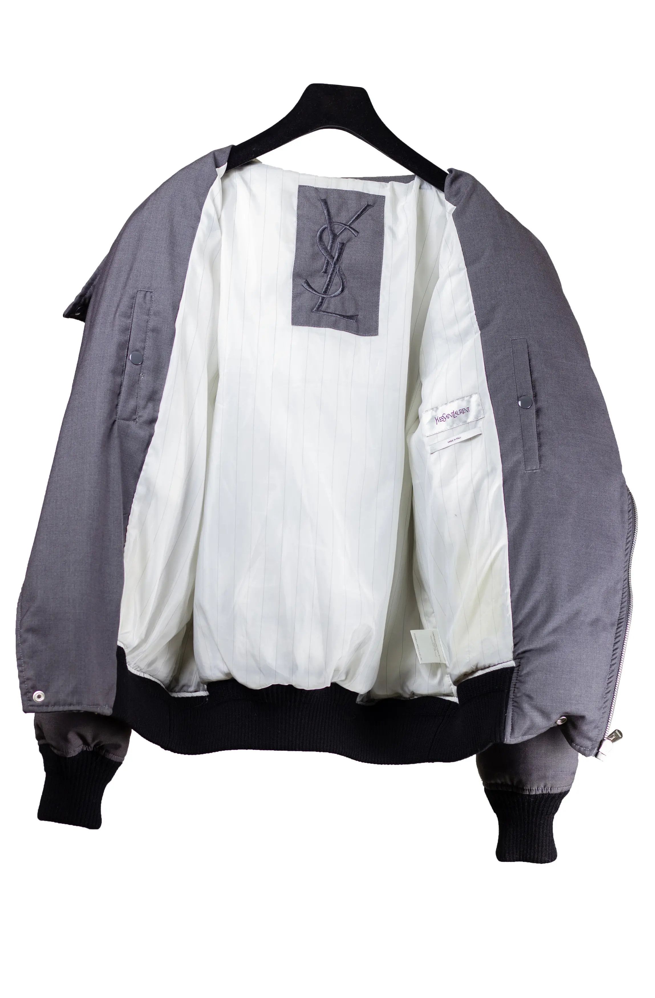 Saint Laurent Paris RIVE GAUCHE DOWN BIKER JACKET BY TOM FORD Size US M / EU 48-50 / 2 - 4 Thumbnail