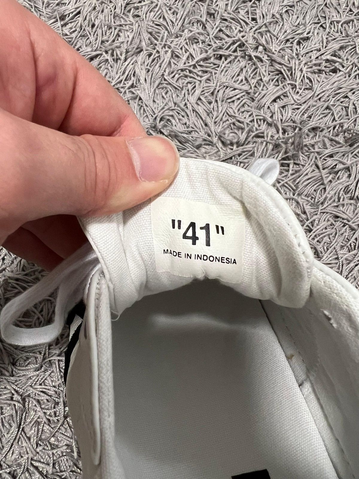 Off-White Off white Vulc low leather sneakers Size US 7.5 / EU 40-41 - 6 Thumbnail
