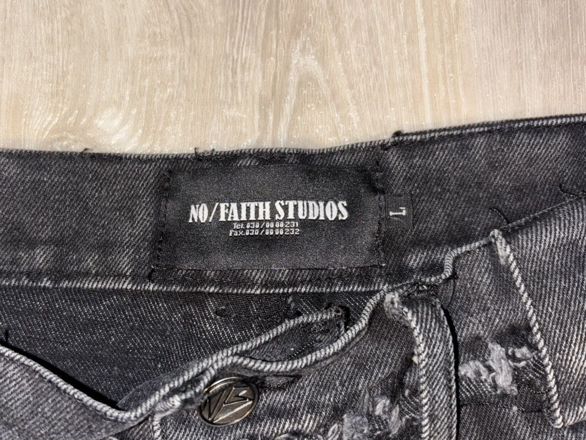 No Faith Studios NFS No Faith Studios Black Denim Size US 32 / EU 48 - 3 Thumbnail
