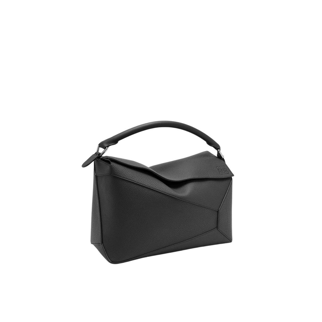 Loewe LOEWE Puzzle Large Edge $4350 Black Leather Handbag New & Au Size ONE SIZE - 1 Thumbnail
