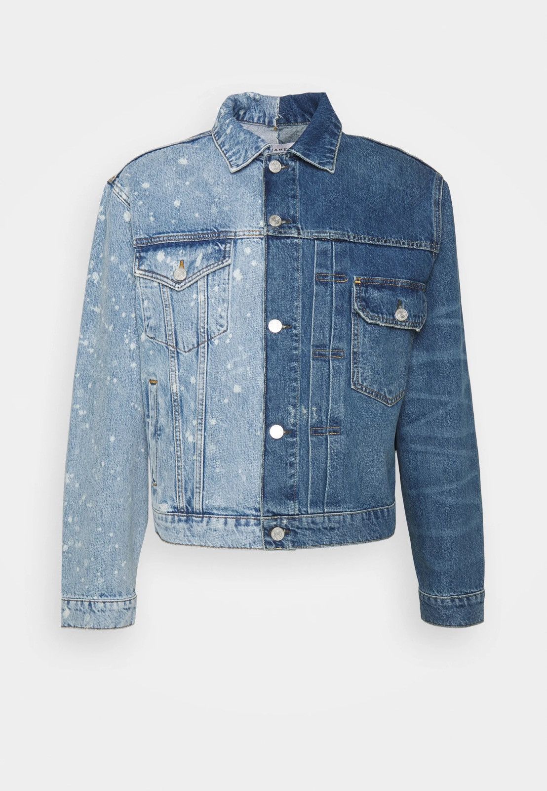 Frame !DS! SS23 Frame Half Bleached Blue Denim Jacket Size US M / EU 48-50 / 2 - 2 Thumbnail