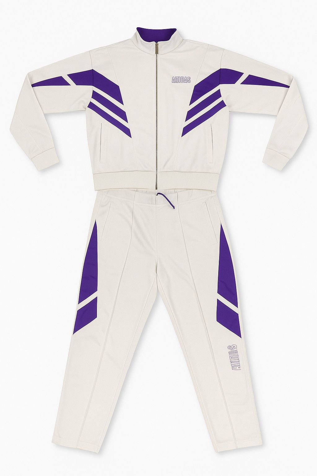 Adidas Adidas Descente Vintage Track Jacket Size US L / EU 52-54 / 3 - 8 Thumbnail