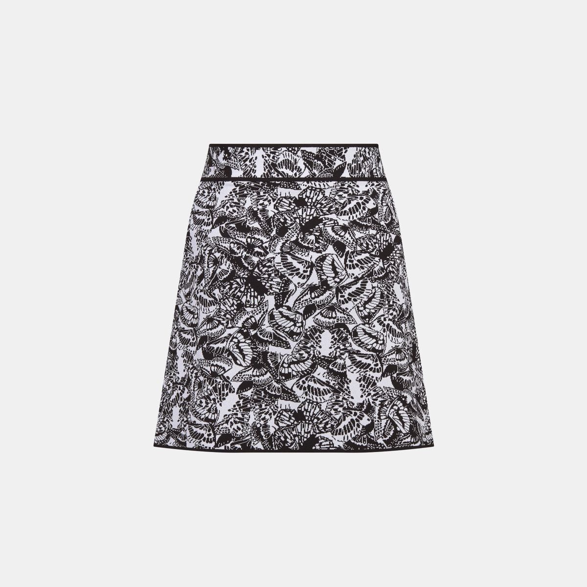 Dior o1bcso1str0225 Mini Skirt in Black/White Size 27" / US 4 / IT 40 - 2 Thumbnail