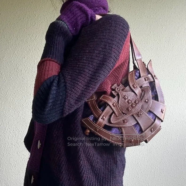 Vivienne Westwood Vivienne Westwood size os Saturn woven shoulder bag, handba Size ONE SIZE - 1 Thumbnail