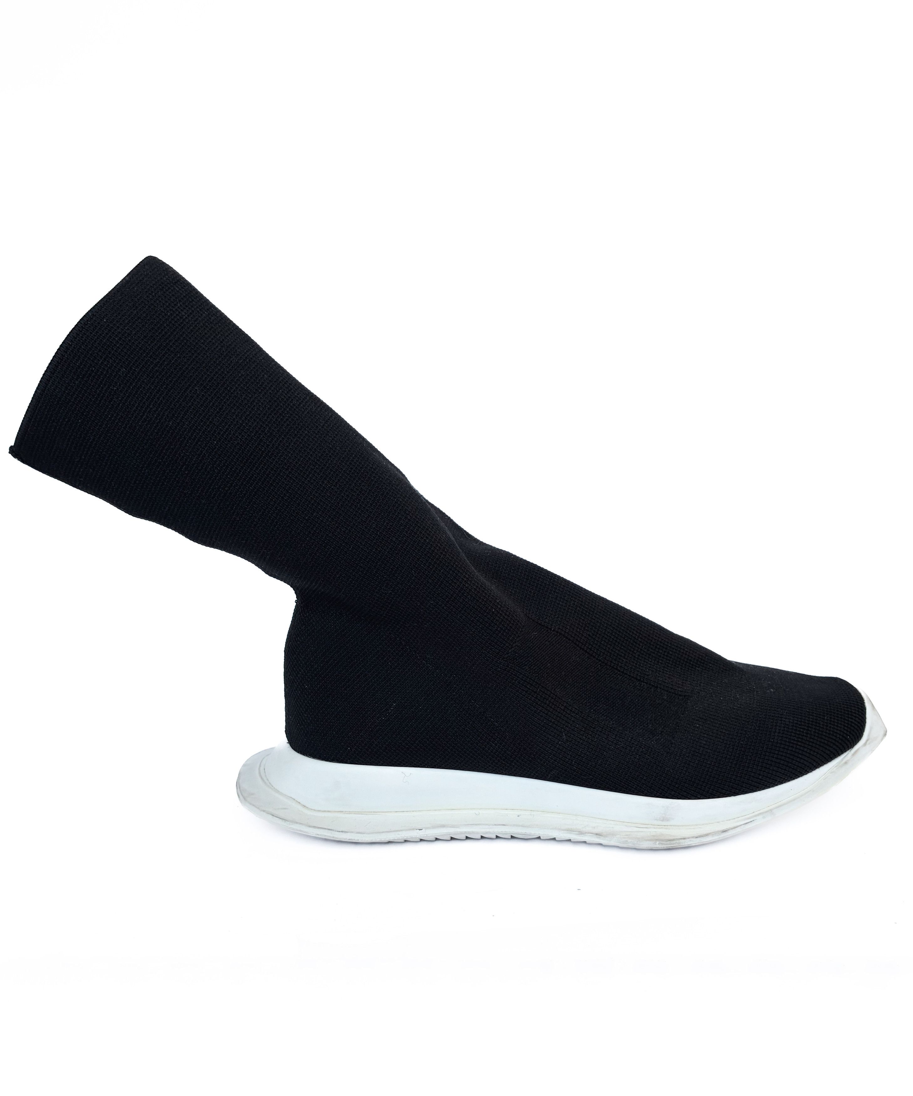 Rick Owens 🔴 RICK OWENS Runner Stretch Sock DRKSHDW 37 Black Size US 7 / IT 37 - 1 Thumbnail