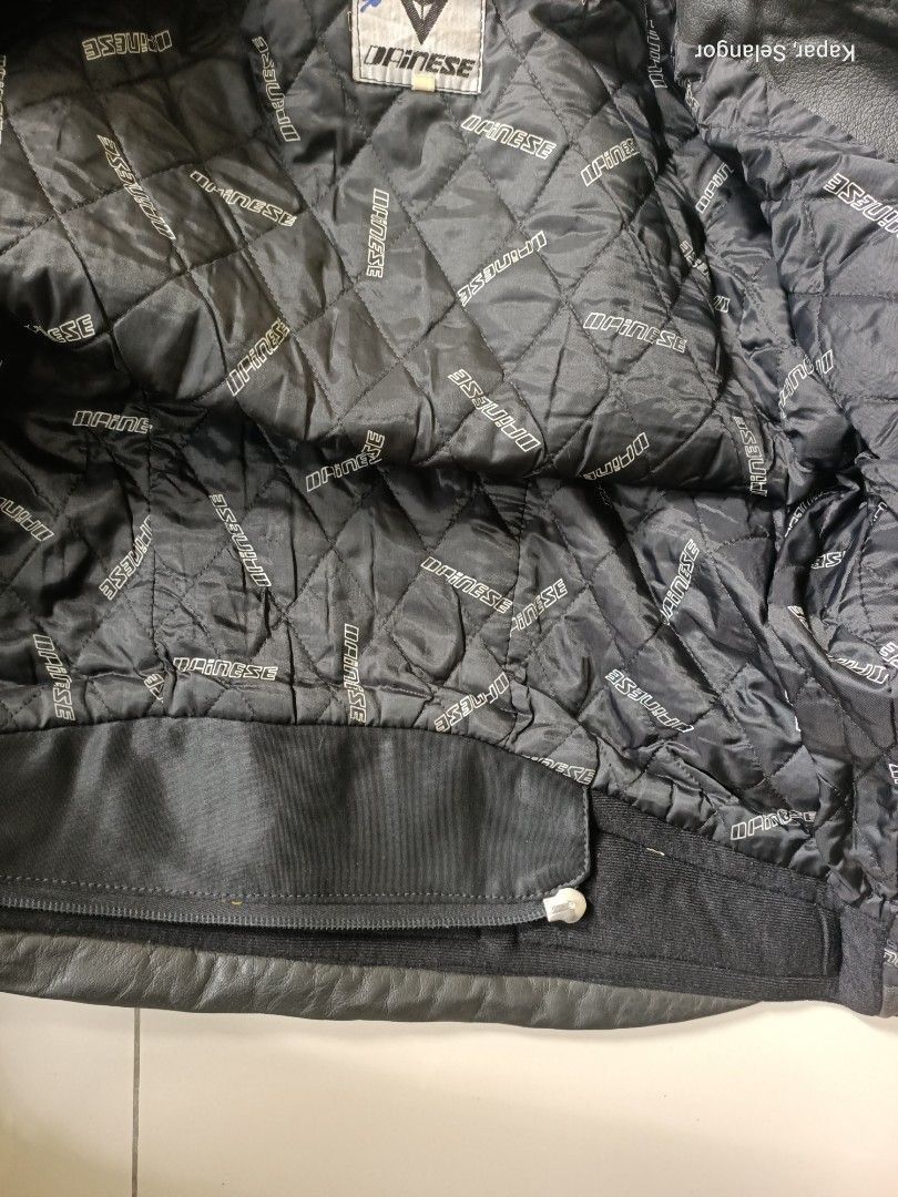 Dainese Vintage dainese black leather motorcycle jacket Size US M / EU 48-50 / 2 - 7 Thumbnail