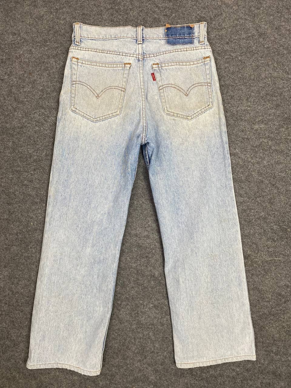 image of Levis 505 Light Wash Denim in Light Blue, Men's (Size 29)