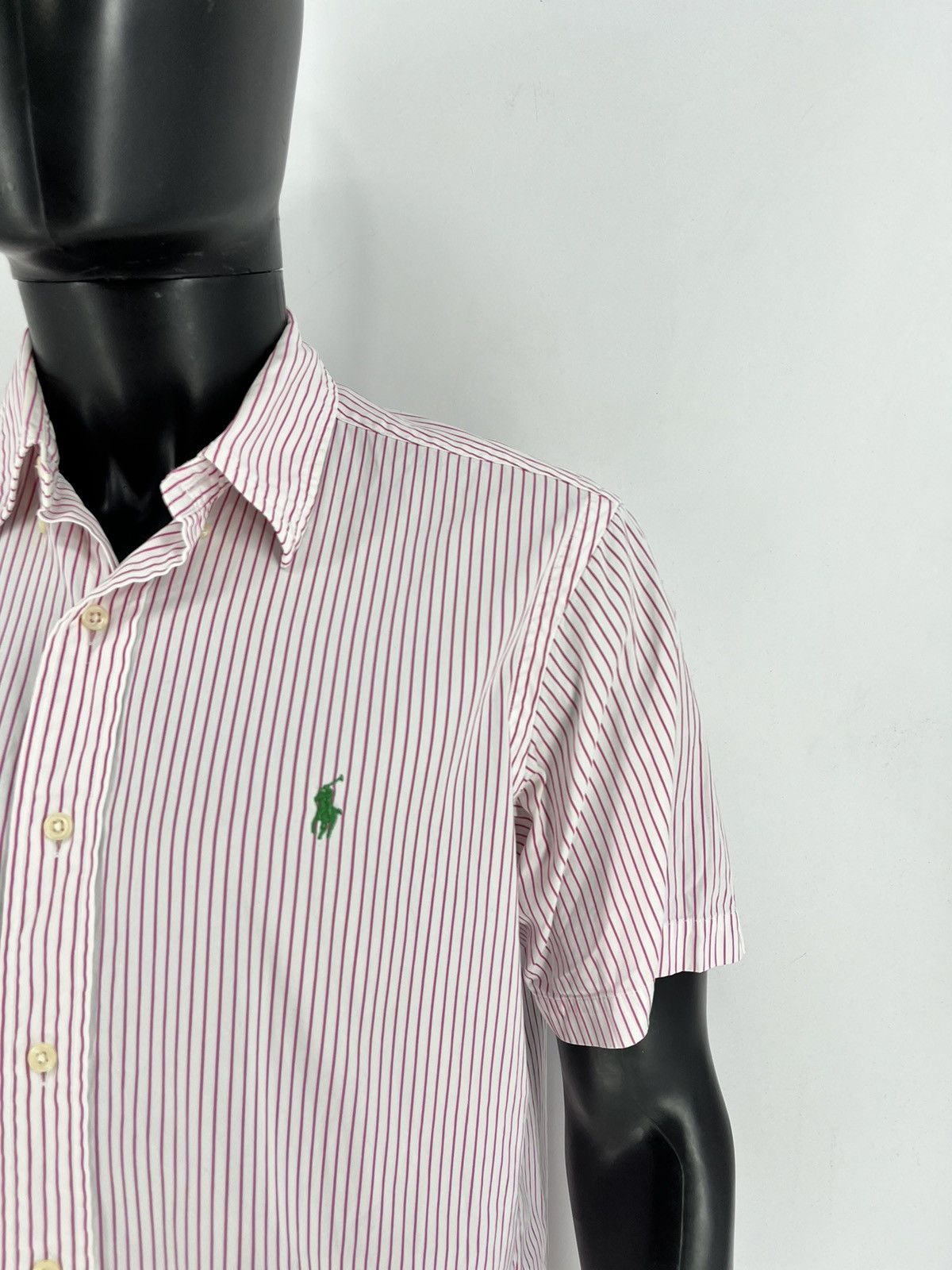 Polo Ralph Lauren Vintage y2k Polo Ralph Lauren Striped Blake Cotton Flannel Size US L / EU 52-54 / 3 - 6 Thumbnail