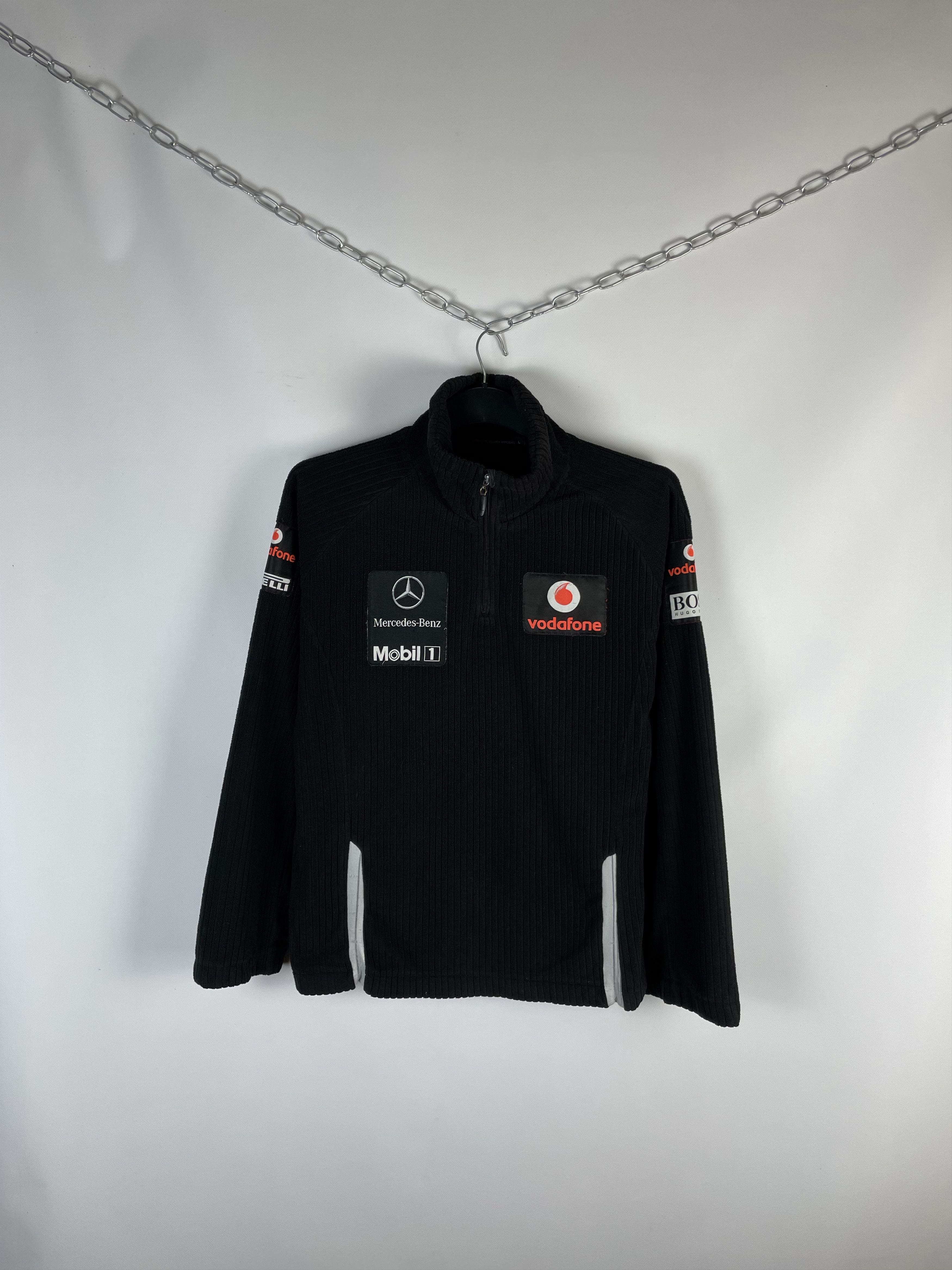Mercedes-Benz MERCEDES Benz McLaren Vodafone Fleece Racing Sports HugoBoss Size US L / EU 52-54 / 3 - 1 Thumbnail