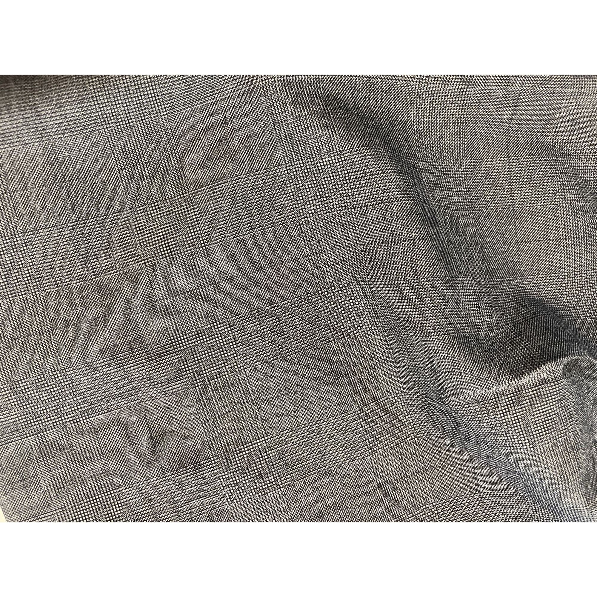 Miu Miu Miu Miu Gray Plaid Wool-Blend Elastic Waist Shorts For Women Size 36" / US 14 / IT 50 - 5 Thumbnail