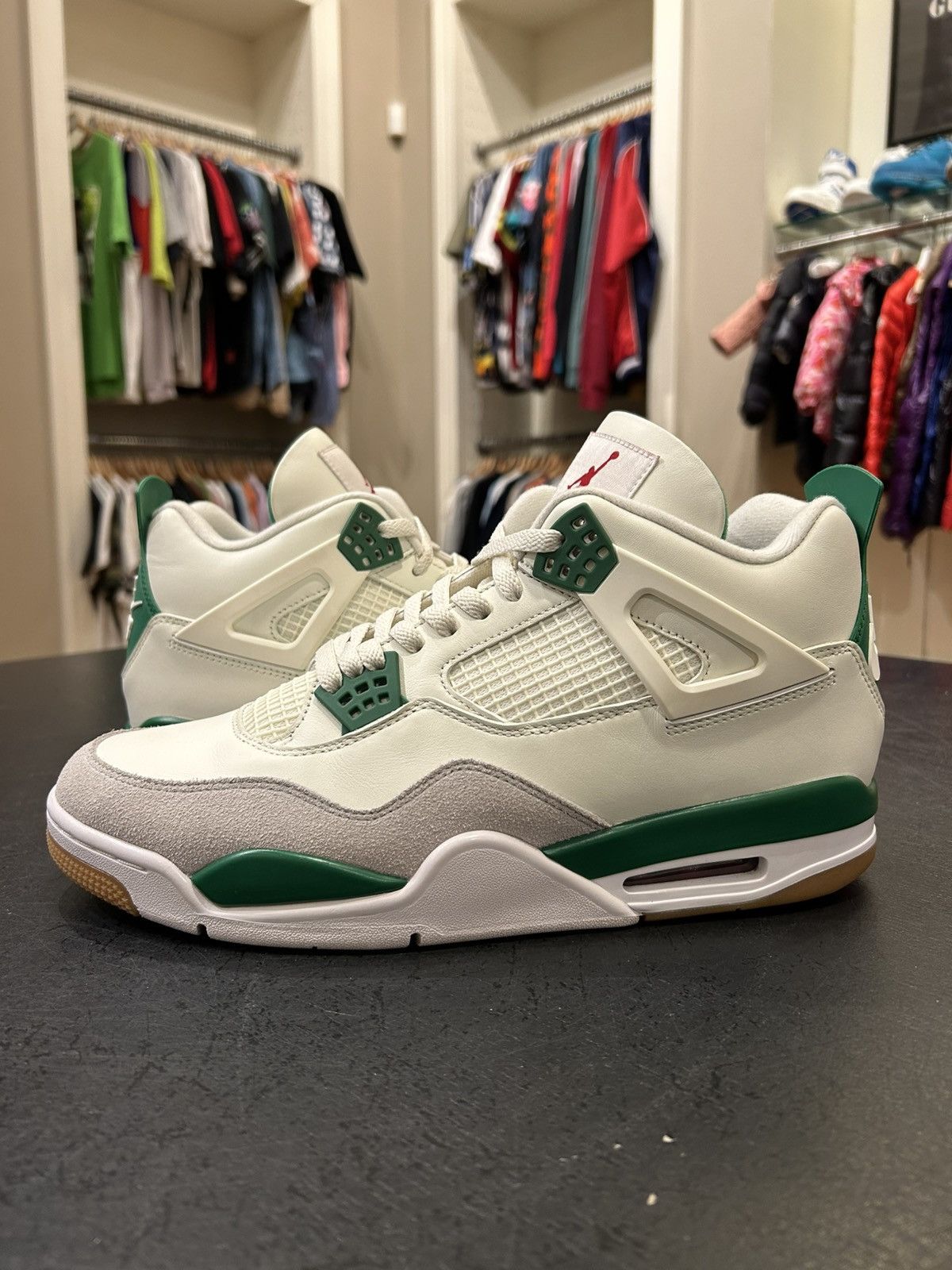 Jordan Brand Jordan 4 Retro SB ‘Pine Green’ Size US 13 / EU 46 - 1 Thumbnail