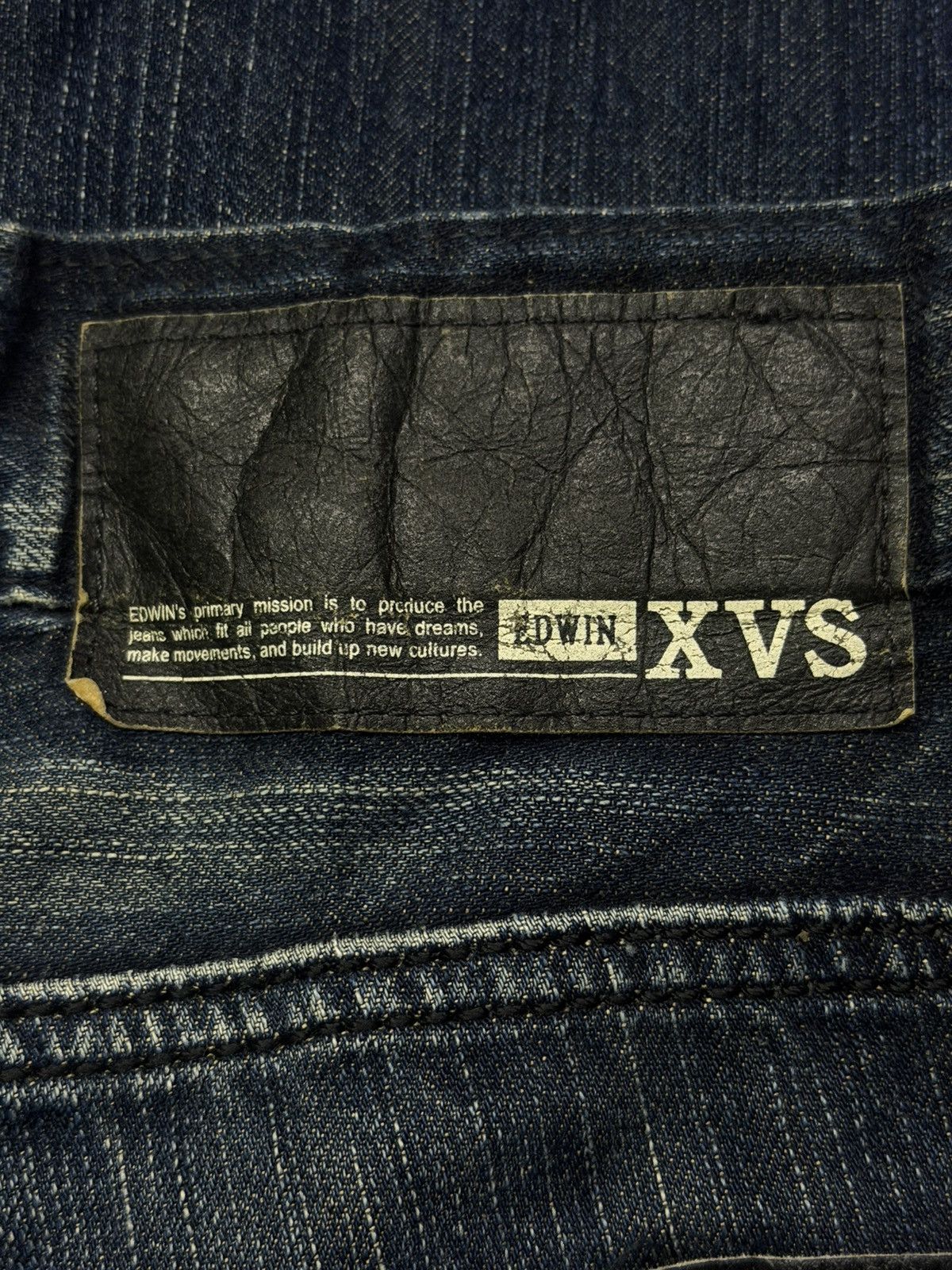 Edwin Vintage Edwin 412XVS Y2K Japanese Streetwear Denim Jeans 34 Size US 34 / EU 50 - 11 Thumbnail